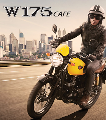 Kawasaki W175 & W175 Cafe Banner